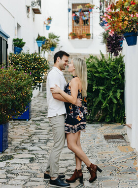 Фотосессия друзей в Эстепоне