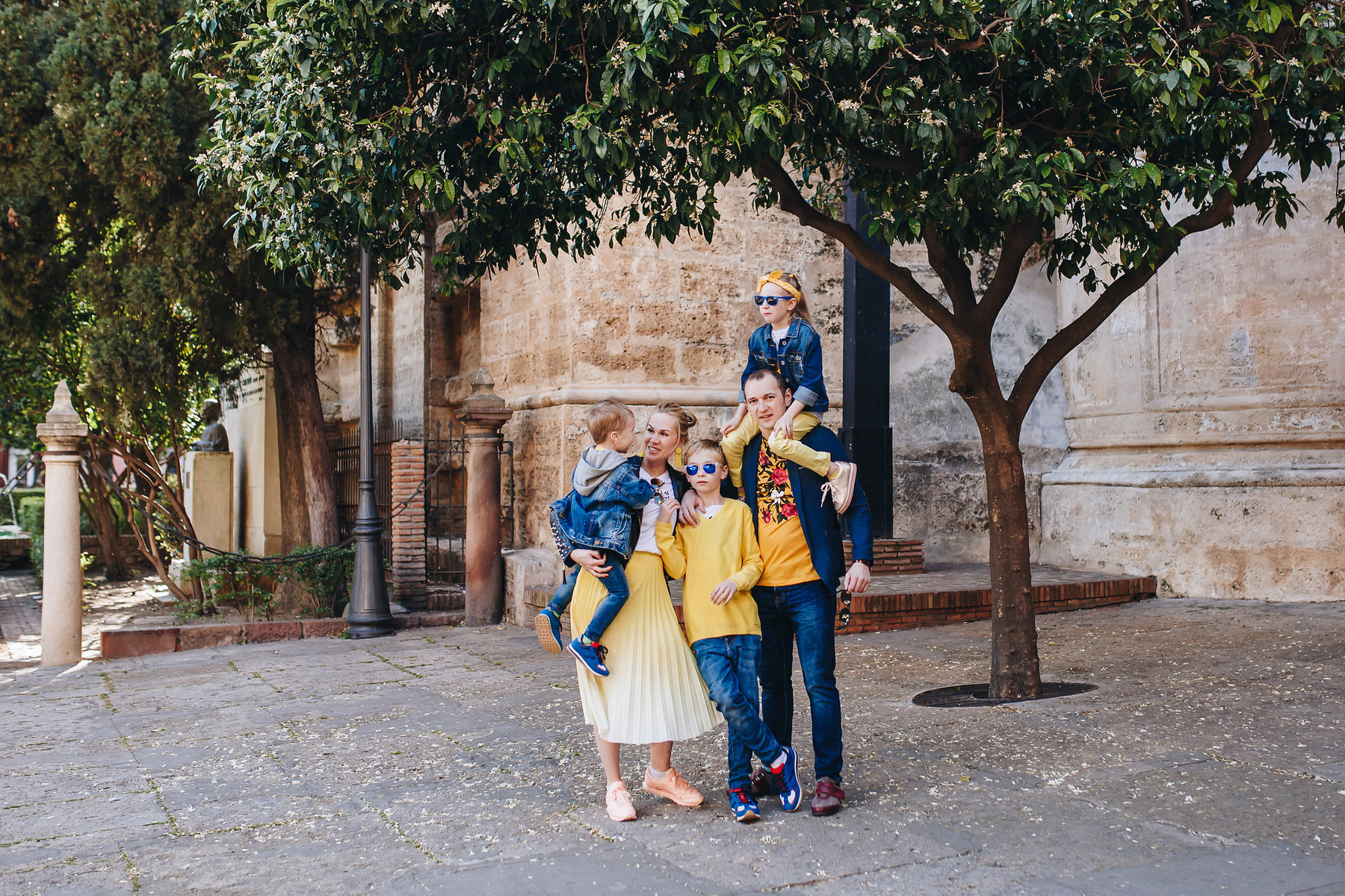 Sesión fotográfica de familia en Málaga