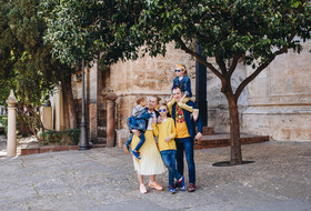Sesión fotográfica de familia en Málaga