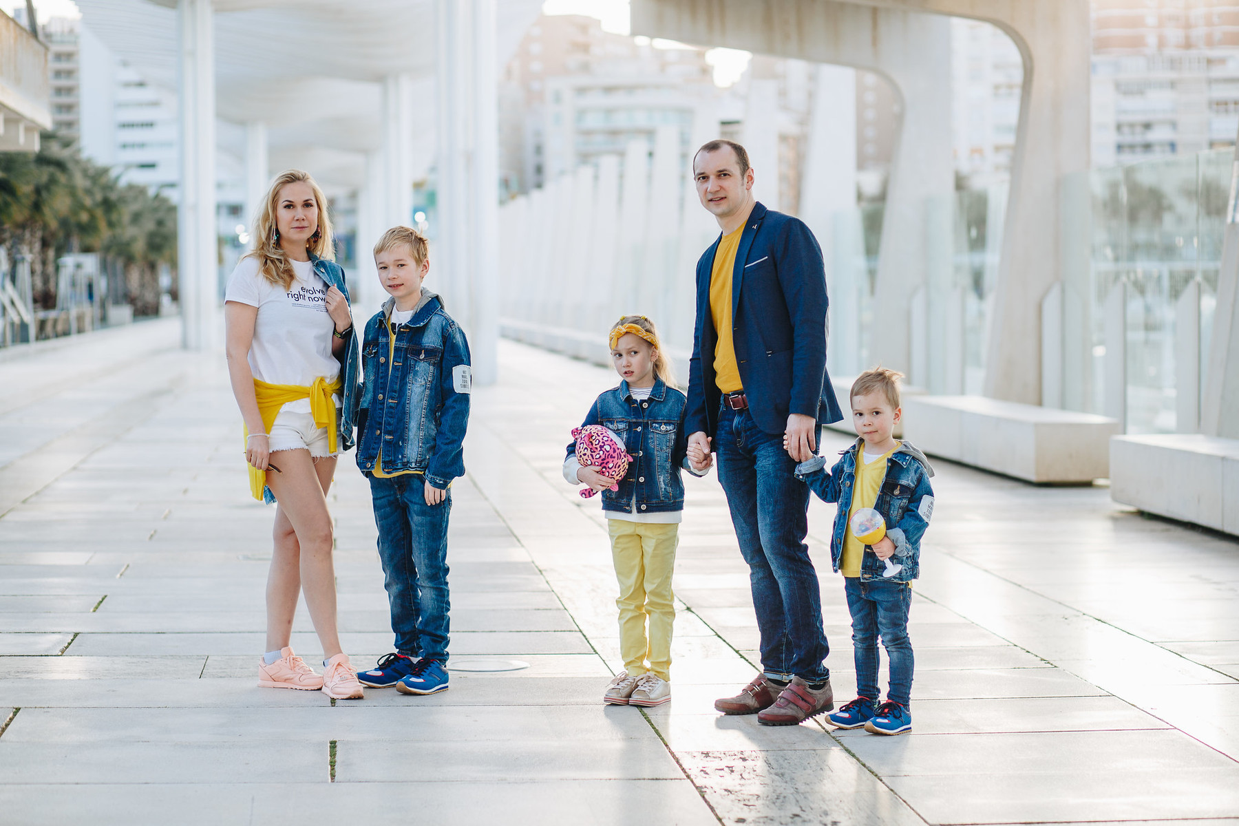 Sesión fotográfica de familia en Málaga