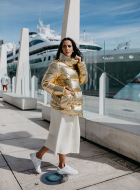 Street style photo shooting in Malaga for Korsun