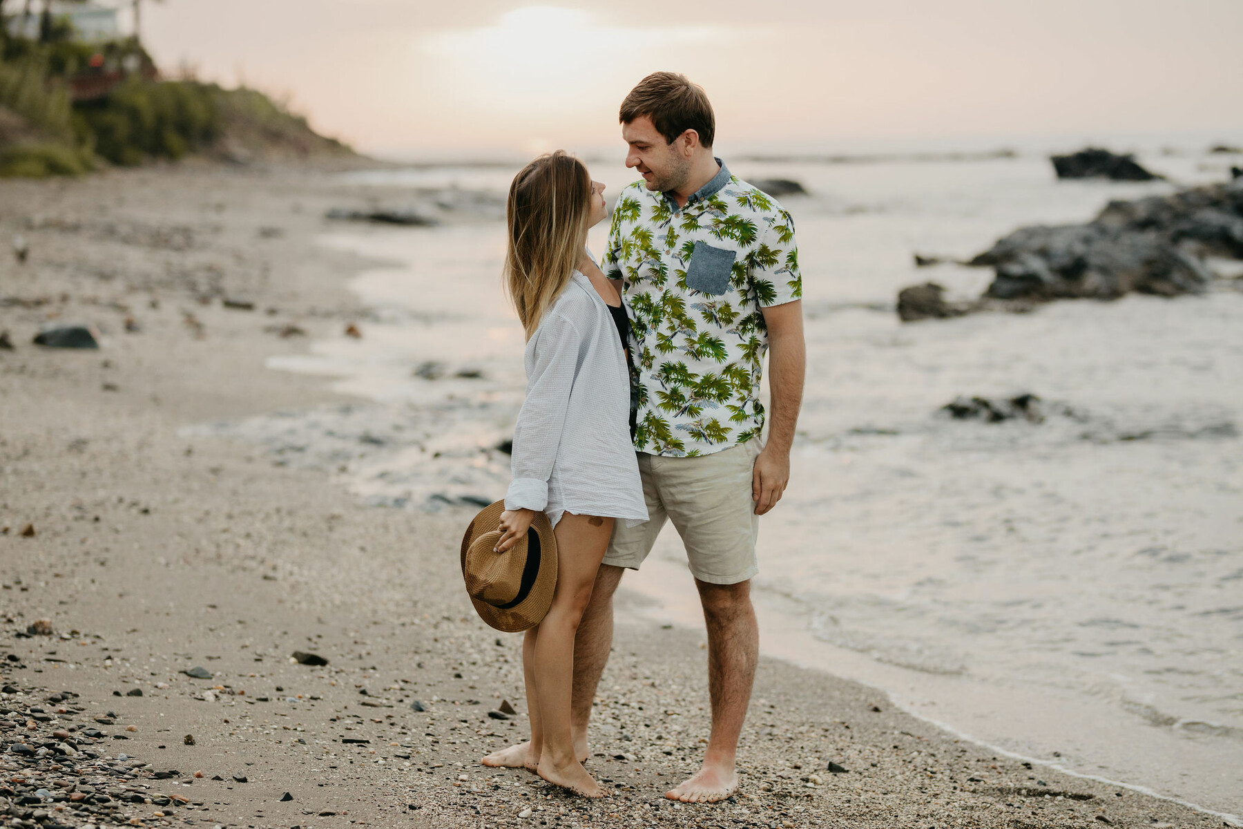 Romantic photo shoot in Mijas Costa