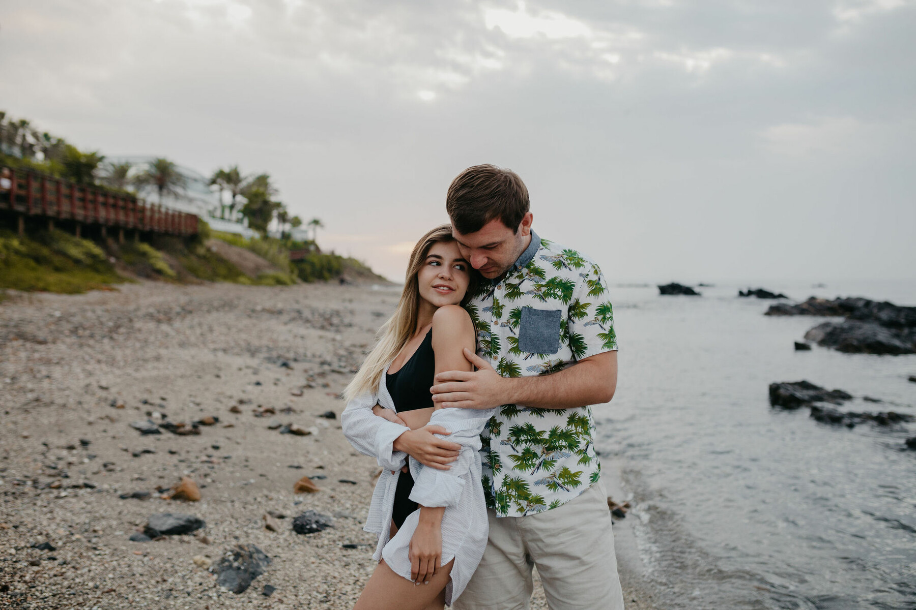 Romantic photo shoot in Mijas Costa