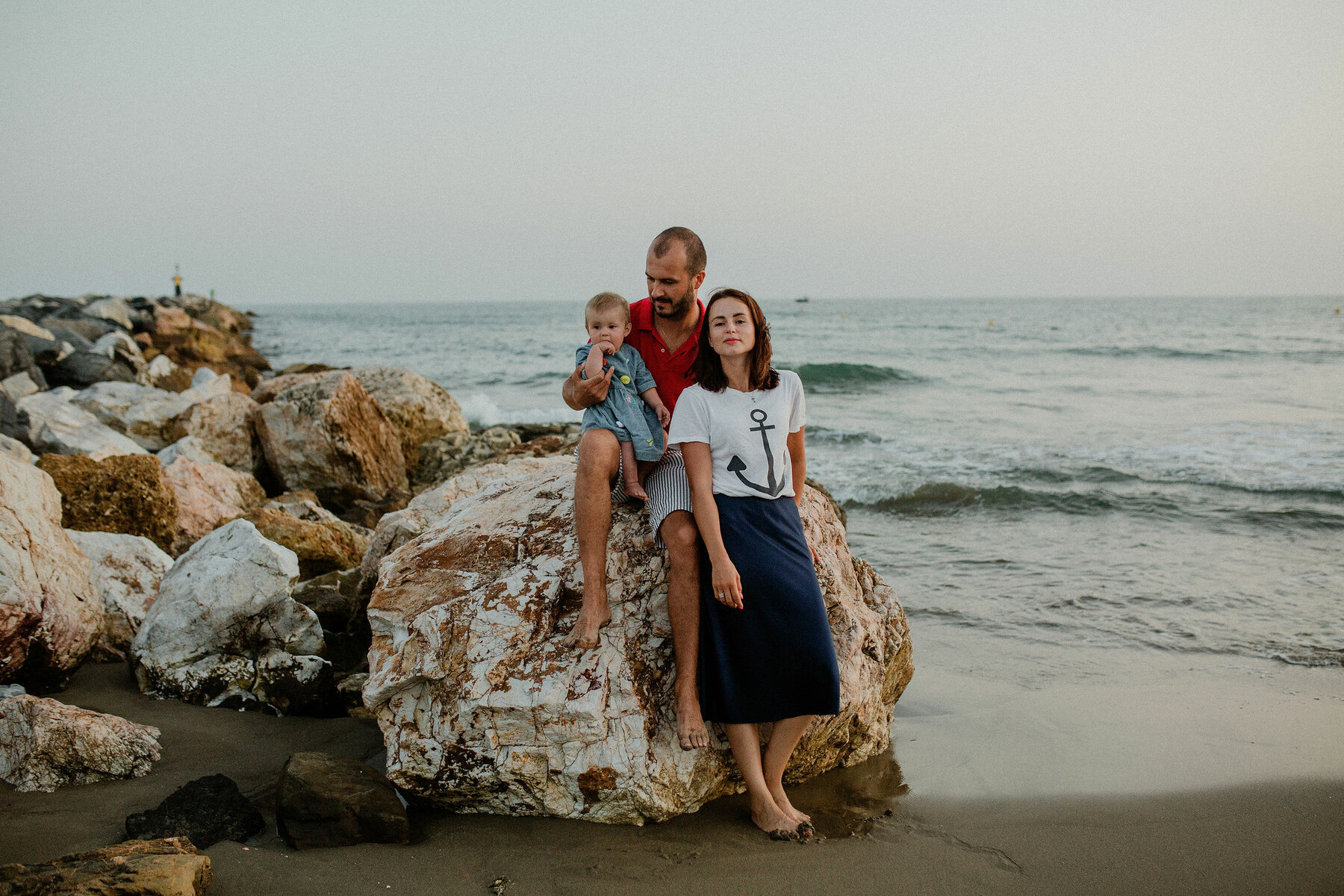 Family photo shoot in Marbella