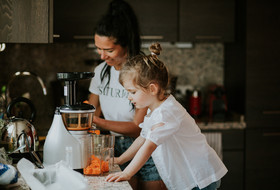 Un día de vacaciones de una familia en España