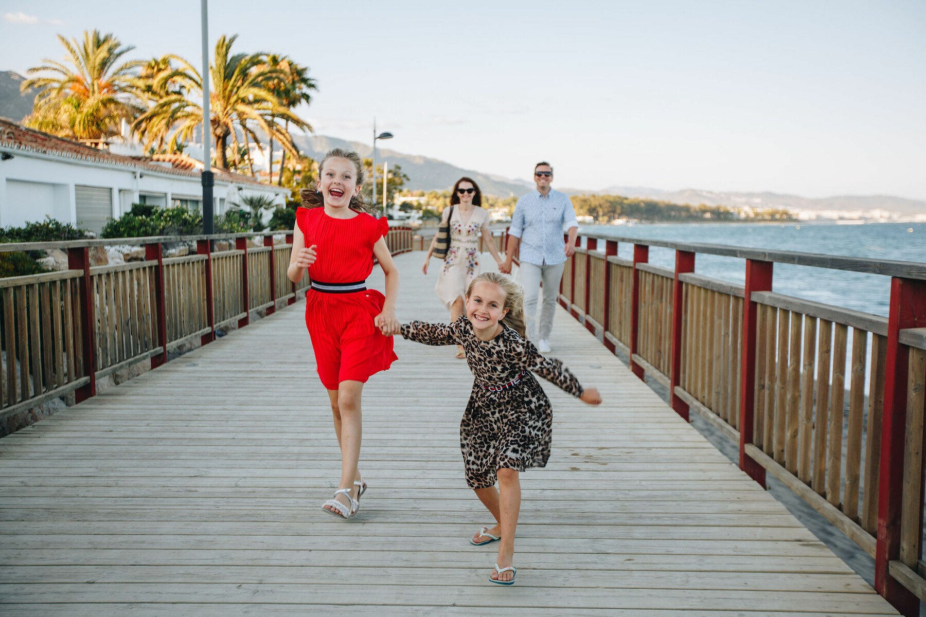 Fotografía de familia en Marbella