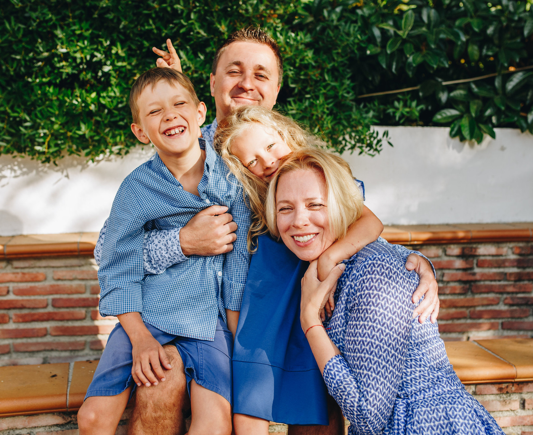 Family photo shooting in Benahavís