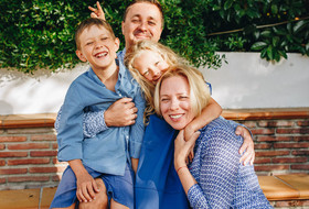 Sesión de fotos de familia en Benahavís 