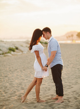 Portrait photo shoot in El Palo, Malaga