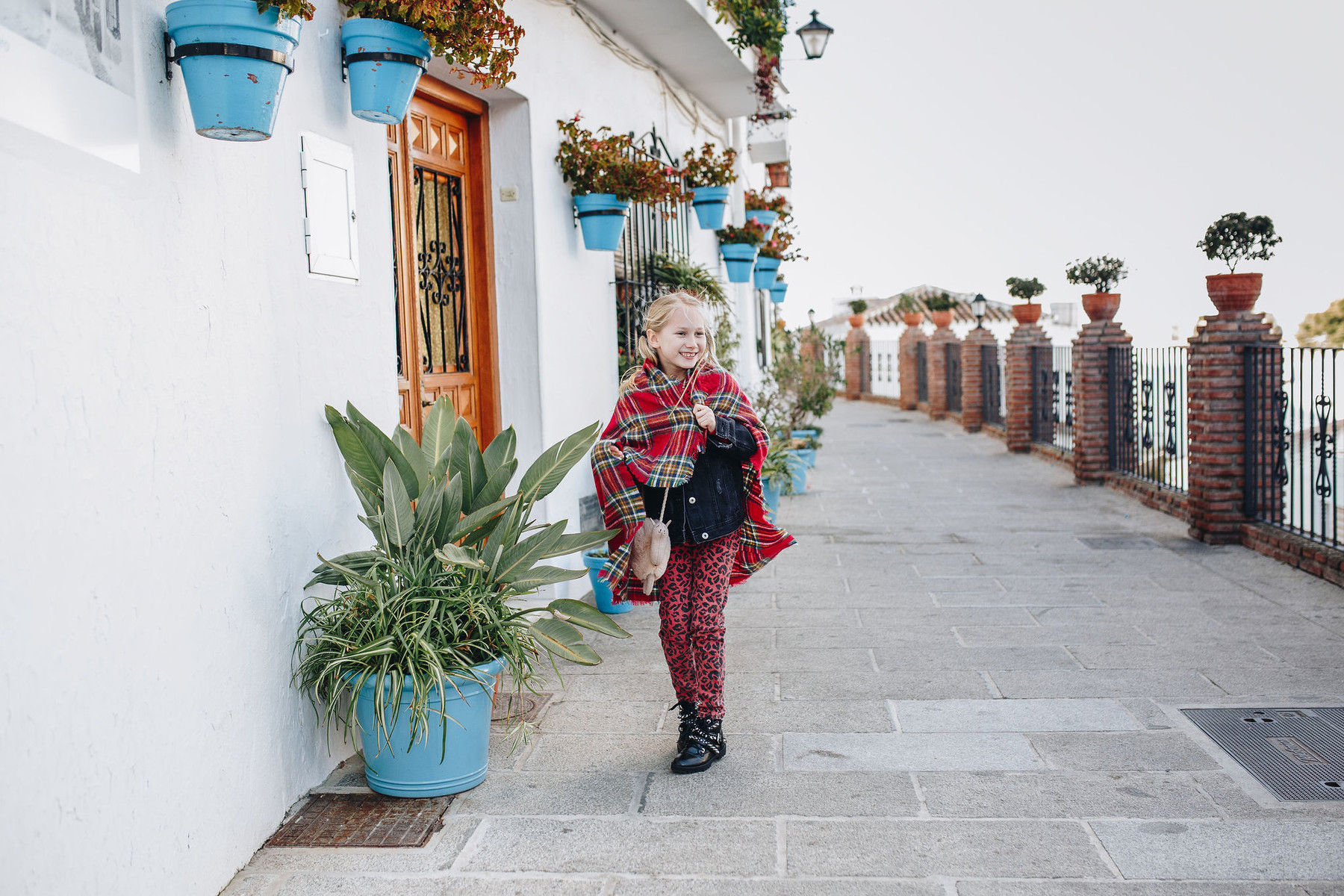 Fotografía de familia en Mijas Pueblo