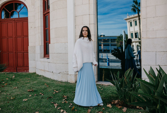 Street style photo shooting in Malaga for Korsun