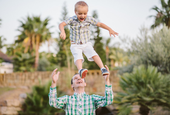 Family photo shoot in San Pedro Alcantara