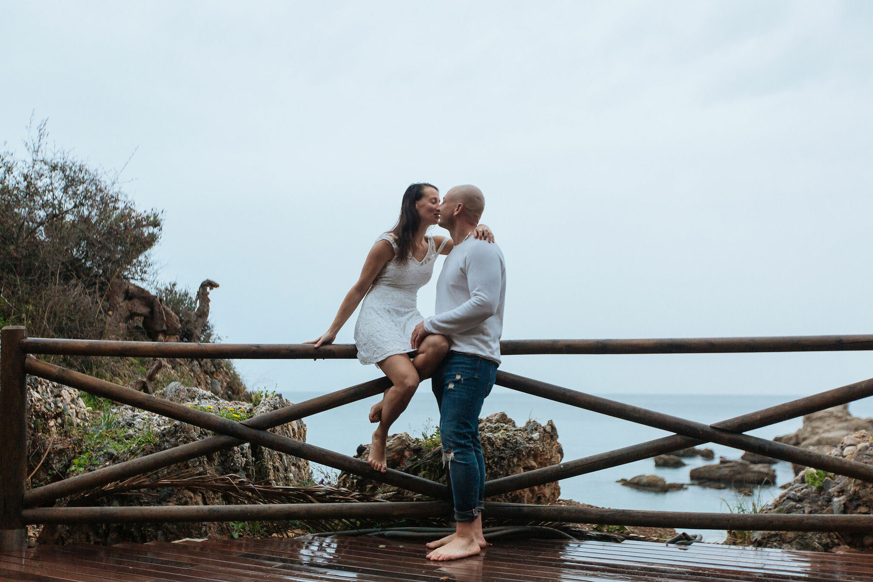 Love story photo set in Nerja