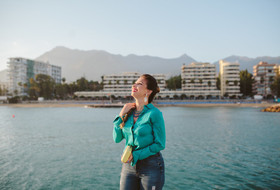 Portrait photo session in the Centre of Marbella