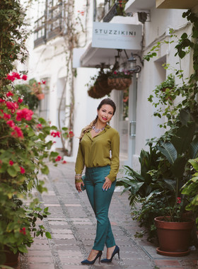 Portrait photo session in the Centre of Marbella