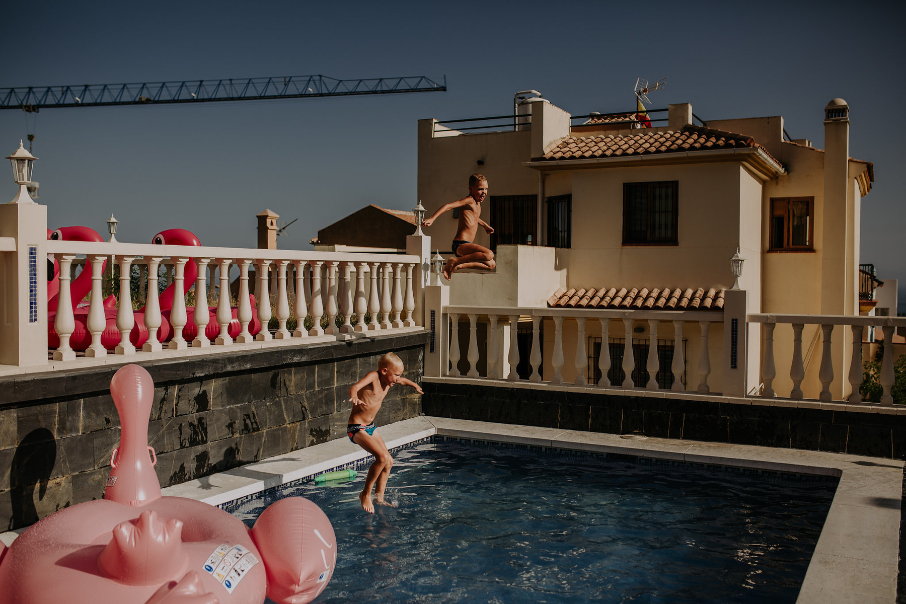 Fotografía de familia lifestyle en Benalmádena