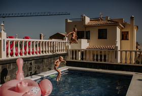 Fotografía de familia lifestyle en Benalmádena