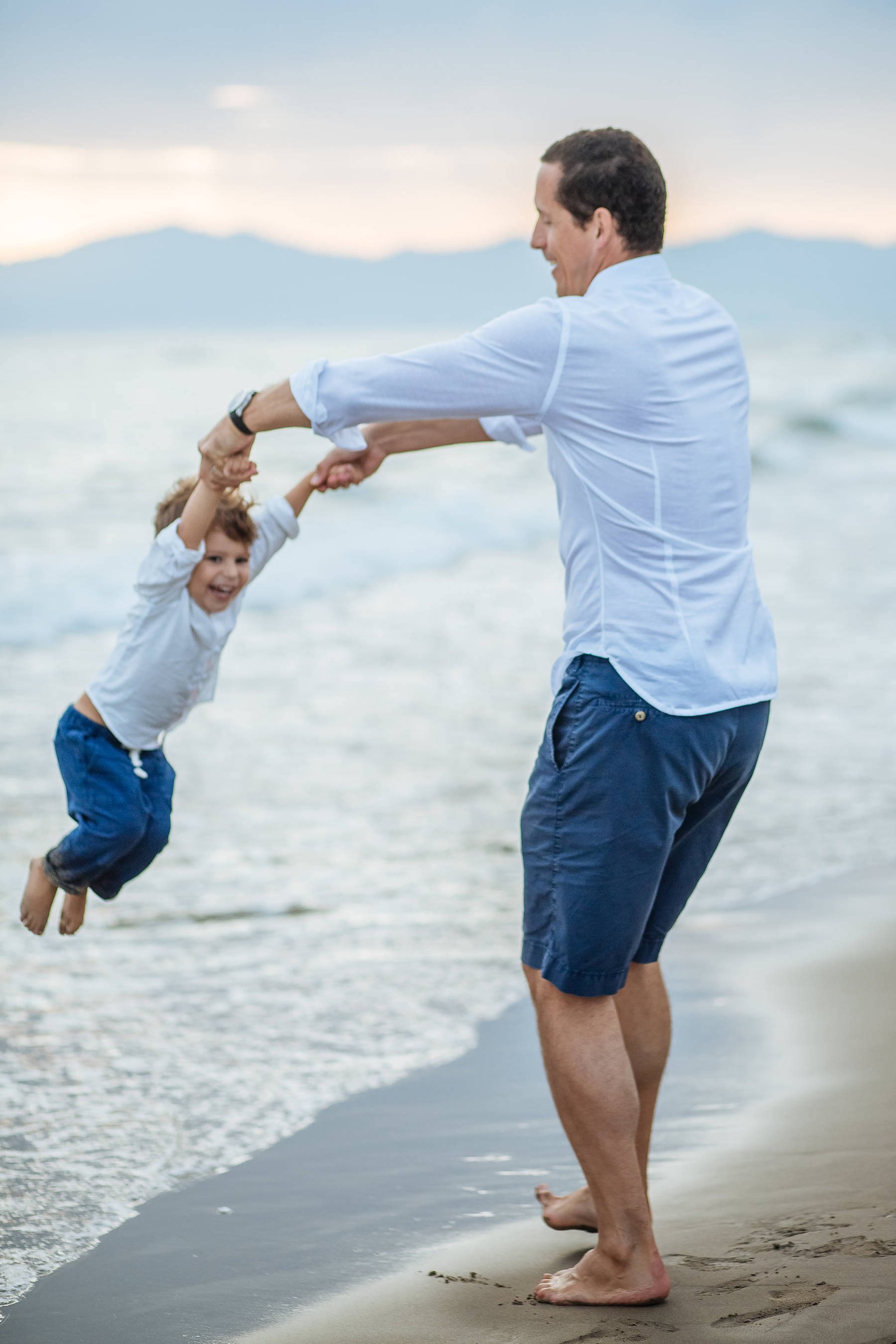 Family photo shoot in Marbella