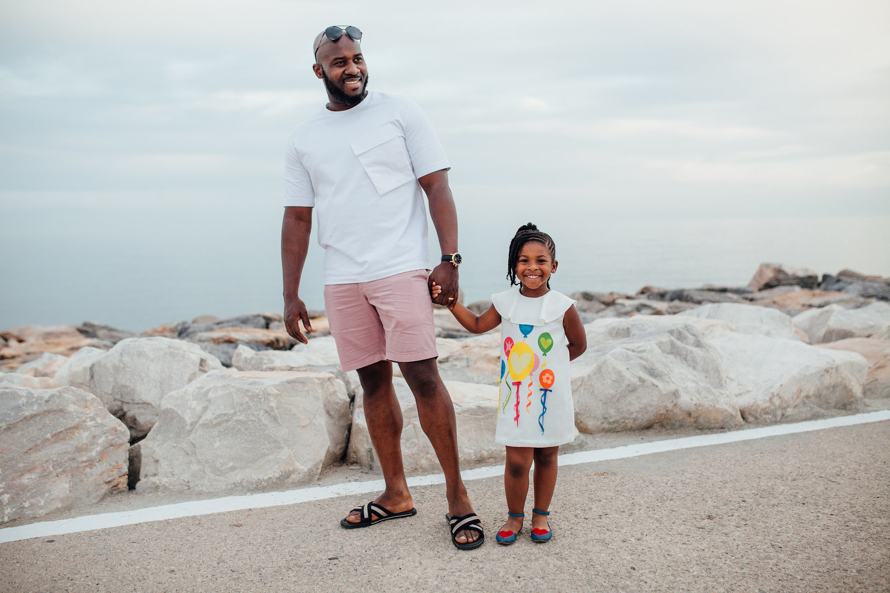 Family photo shooting in the Port Banus in Marbella