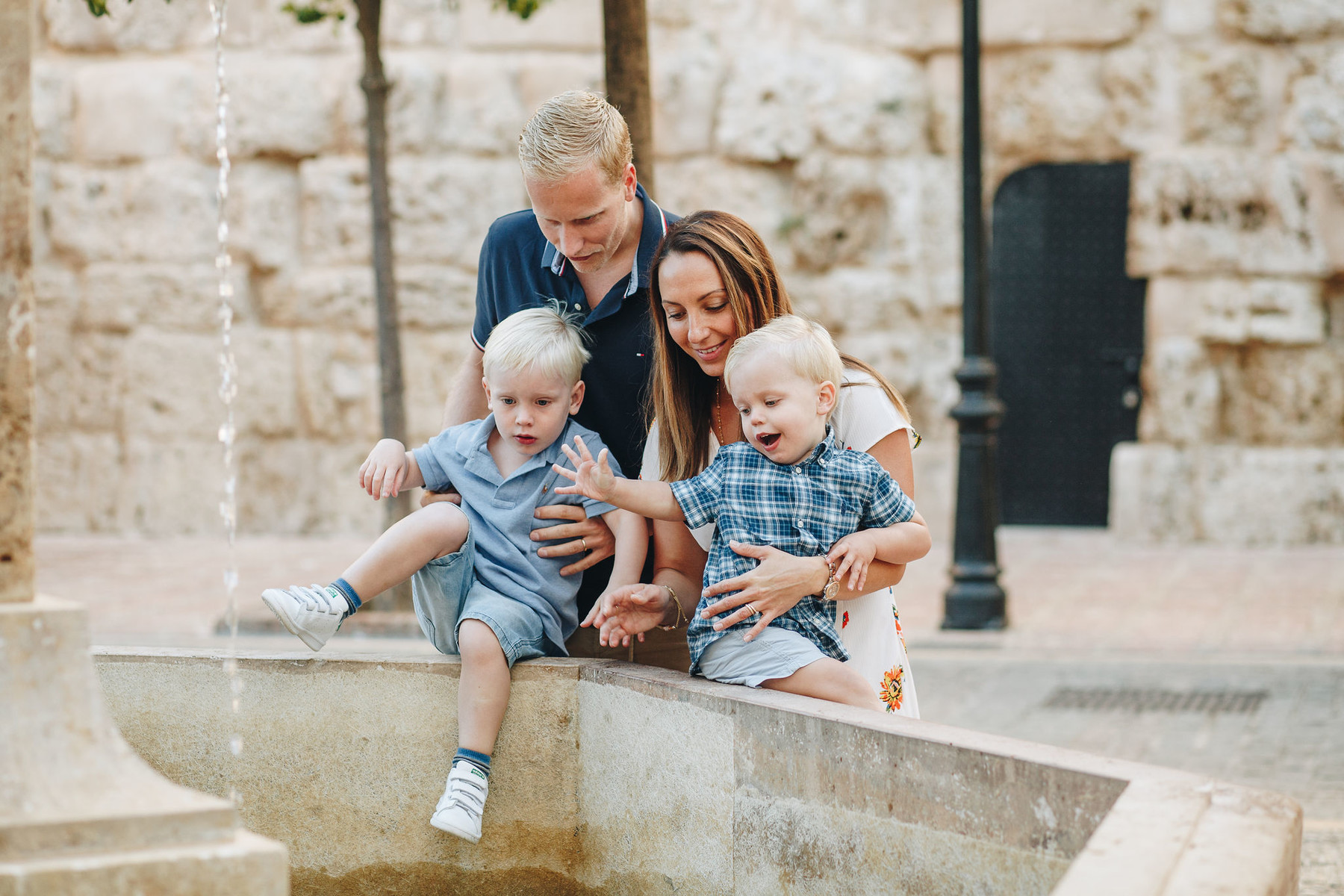 Family photography in the Center of Marbella