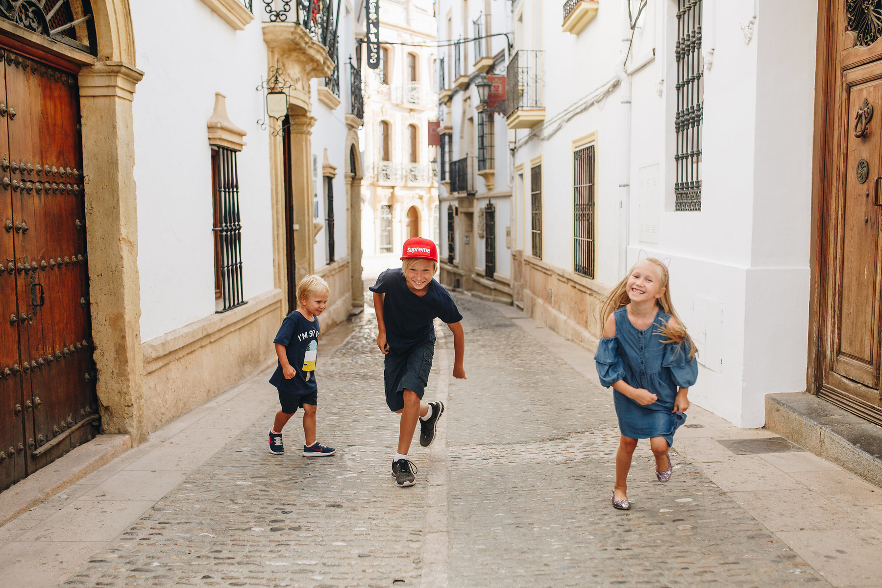 Family photo session in Ronda