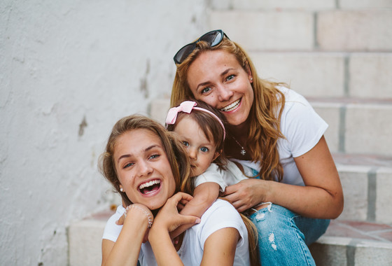 Family photo shoot in Mijas Pueblo