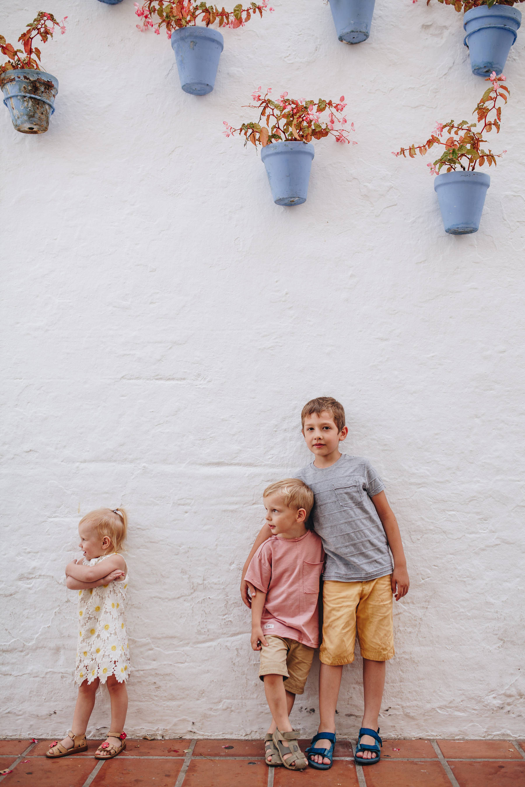 Family photo shoot in Marbella