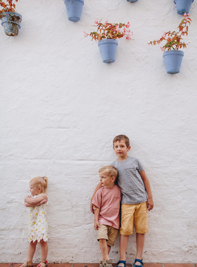 Sesión de fotos de familia en Marbella