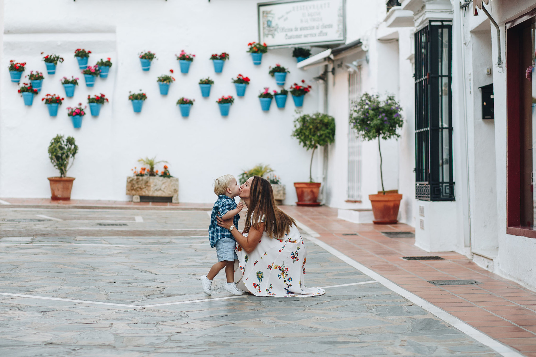 Family photography in the Center of Marbella