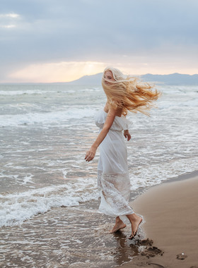 Семейная закатная фотосессия в Марбелье