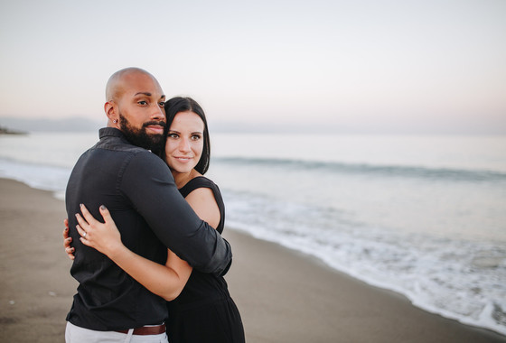 Sesión de fotos de pareja en Torremolinos 