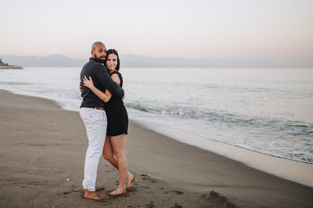 Sesión de fotos de pareja en Torremolinos 