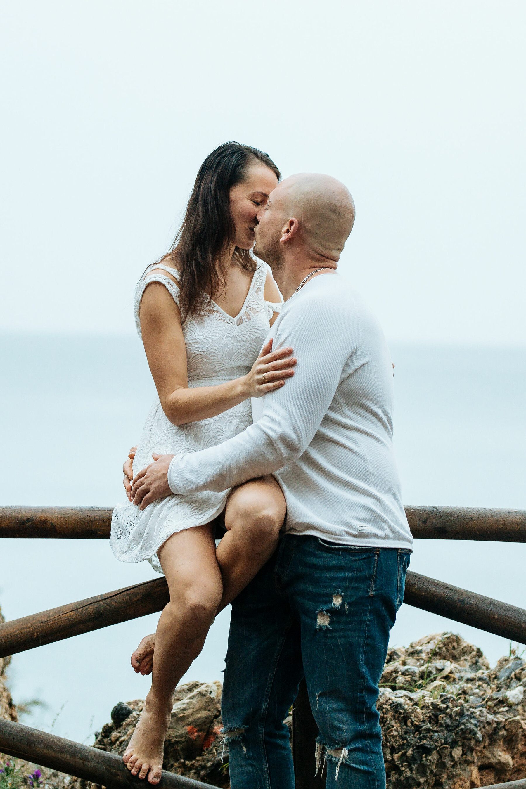 Love story photo set in Nerja