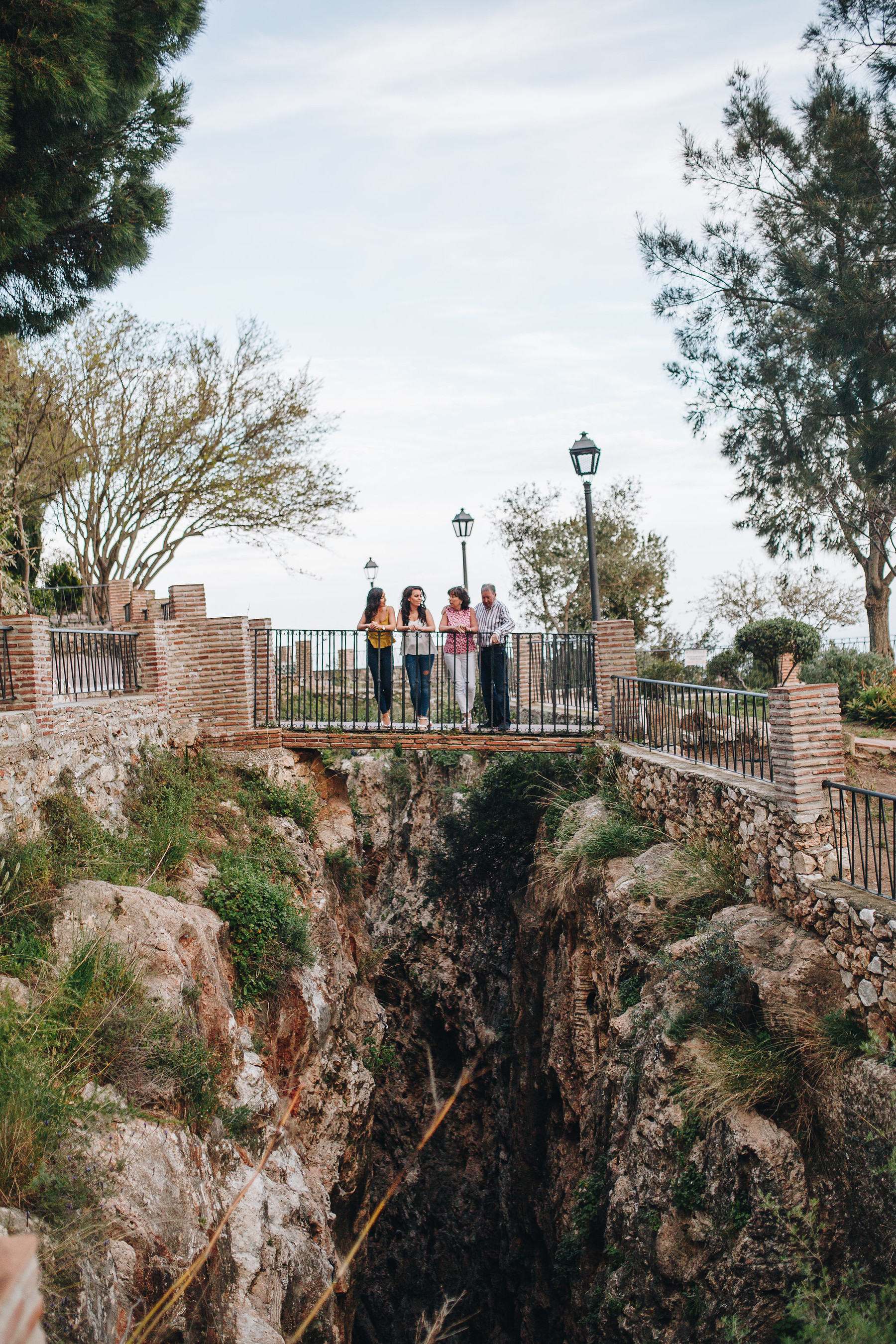 Family photo session in Mijas Pueblo