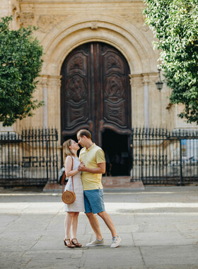 Sesión de fotos preboda en Málaga