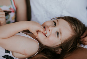 Un día de vacaciones de una familia en España
