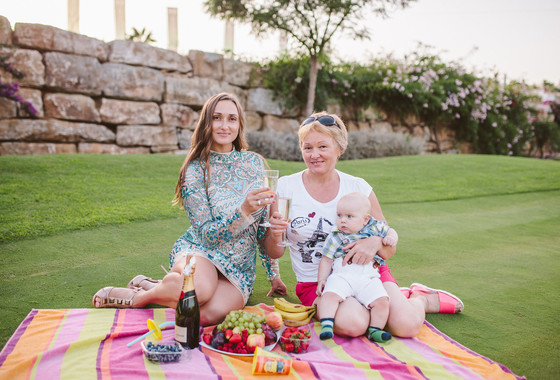 Family photo shoot in San Pedro Alcantara