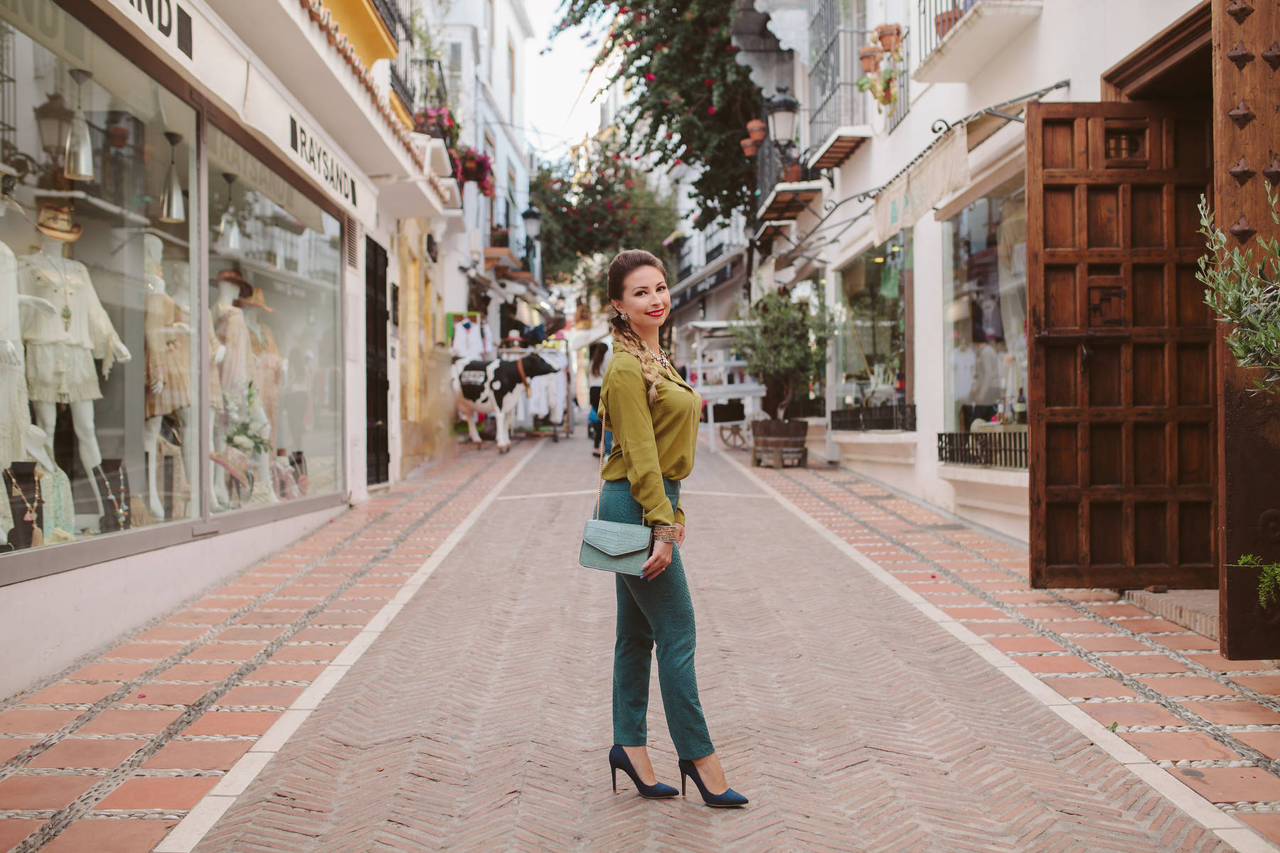 Sesión de fotos en el Centro Histórico de Marbella