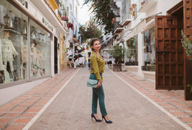 Portrait photo session in the Centre of Marbella