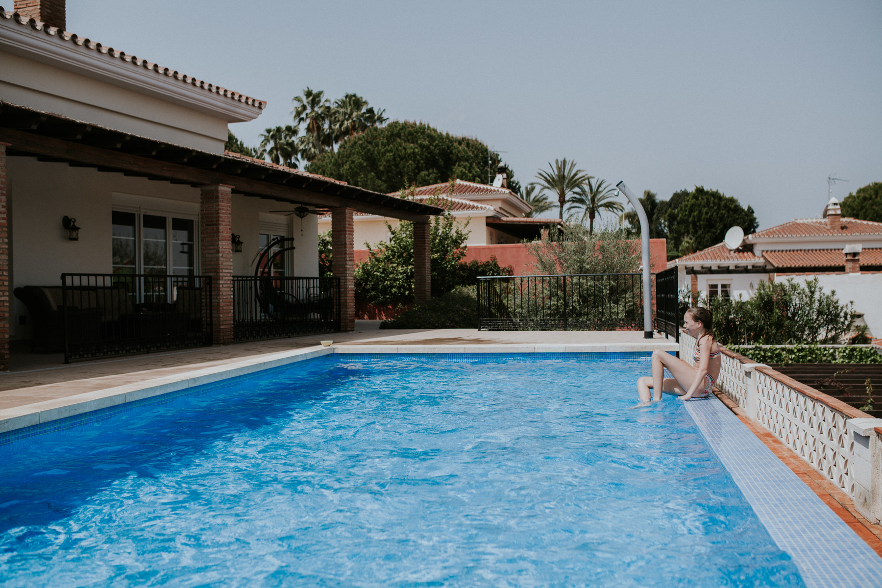 Fotografía documental de familia Marbella, Costa del Sol, España