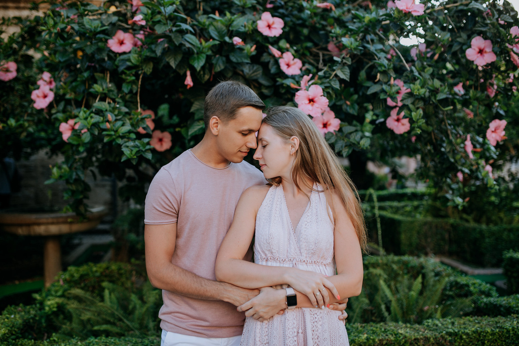 Romantic photo shoot in Málaga