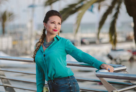 Portrait photo session in the Centre of Marbella