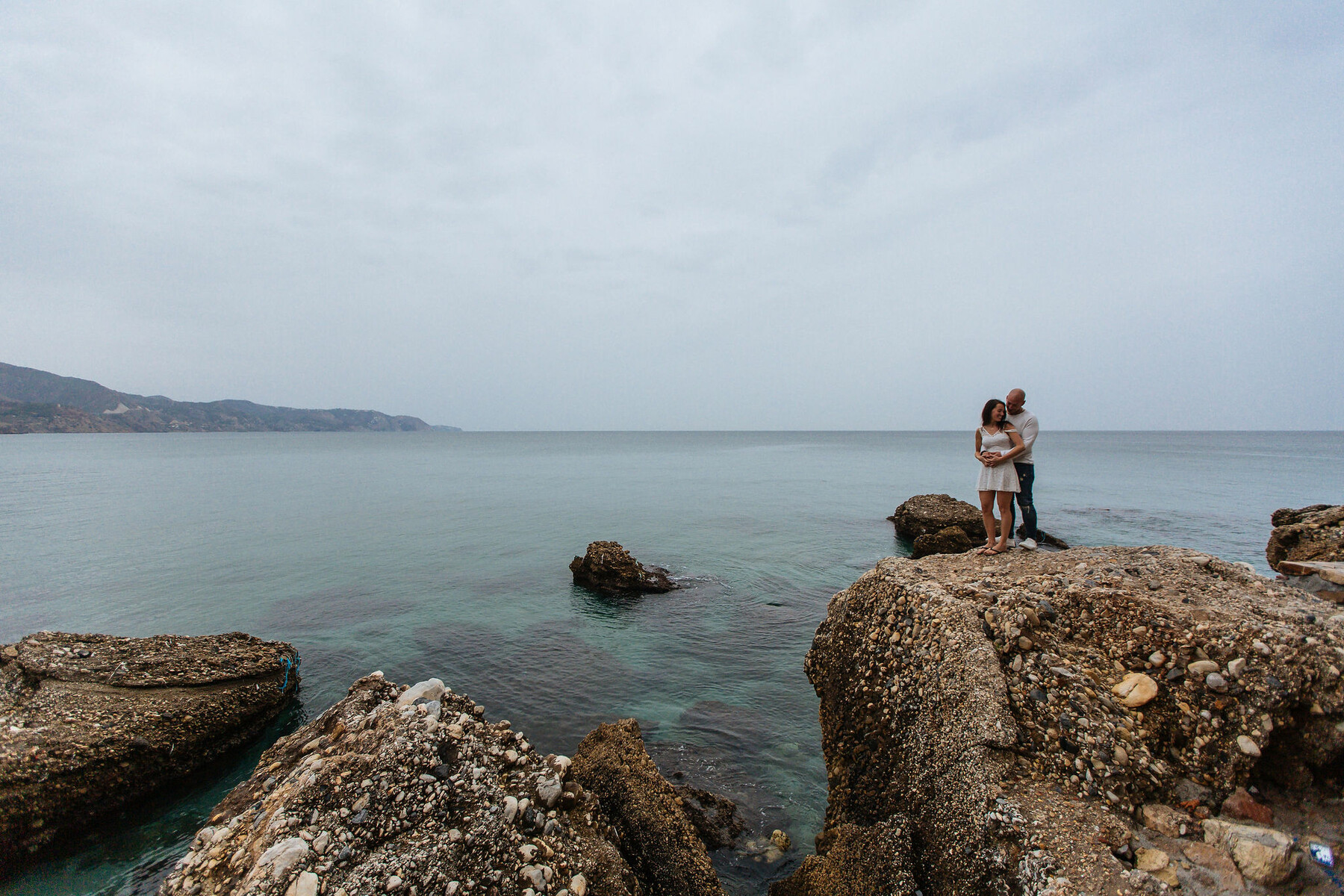 Love story photo set in Nerja