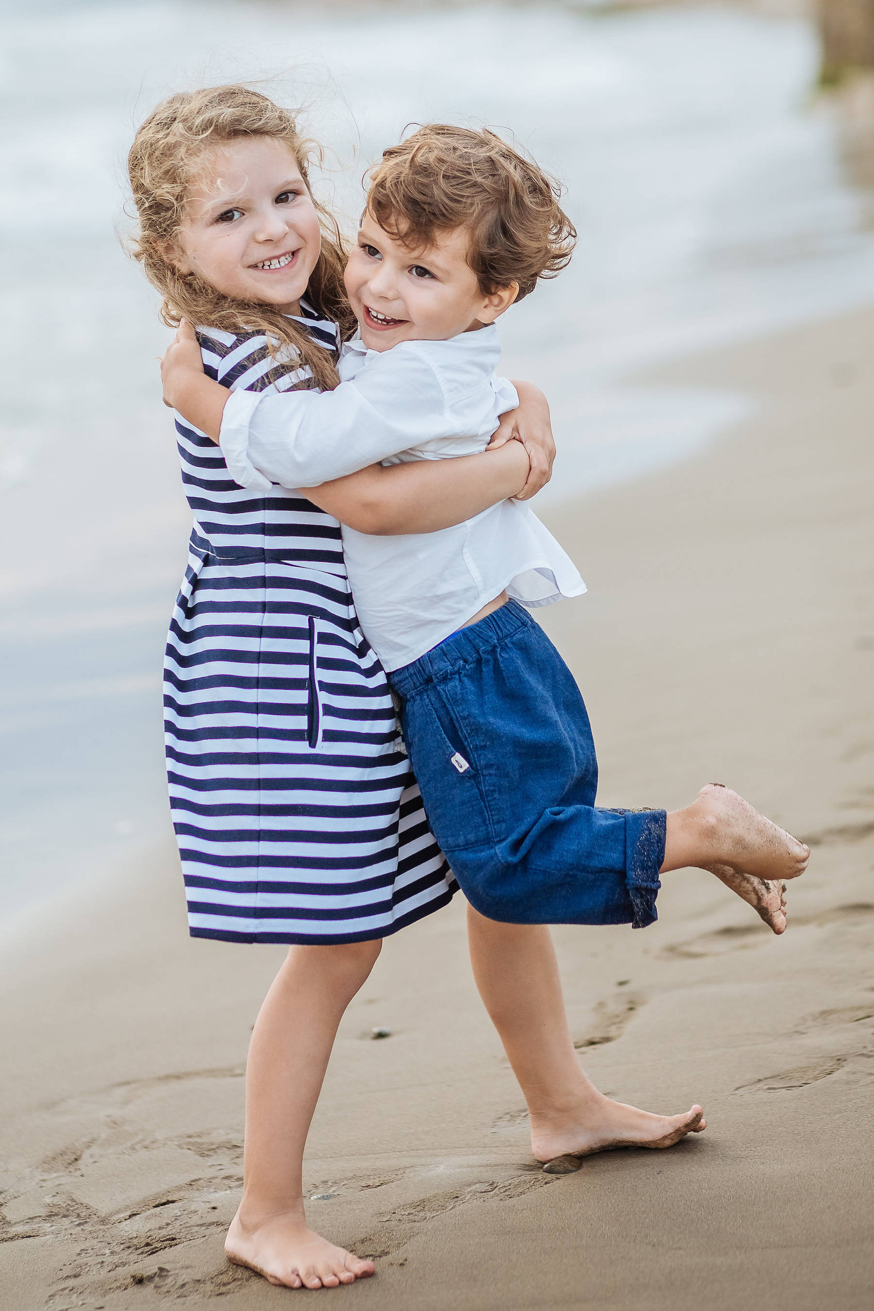 Family photo shoot in Marbella