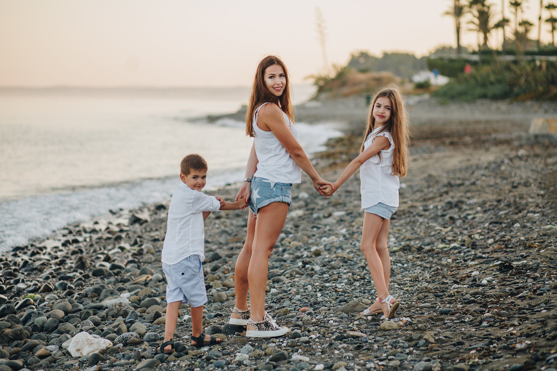 Family photo shoot in Estepona