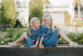 Family photo shoot in the Port of Málaga