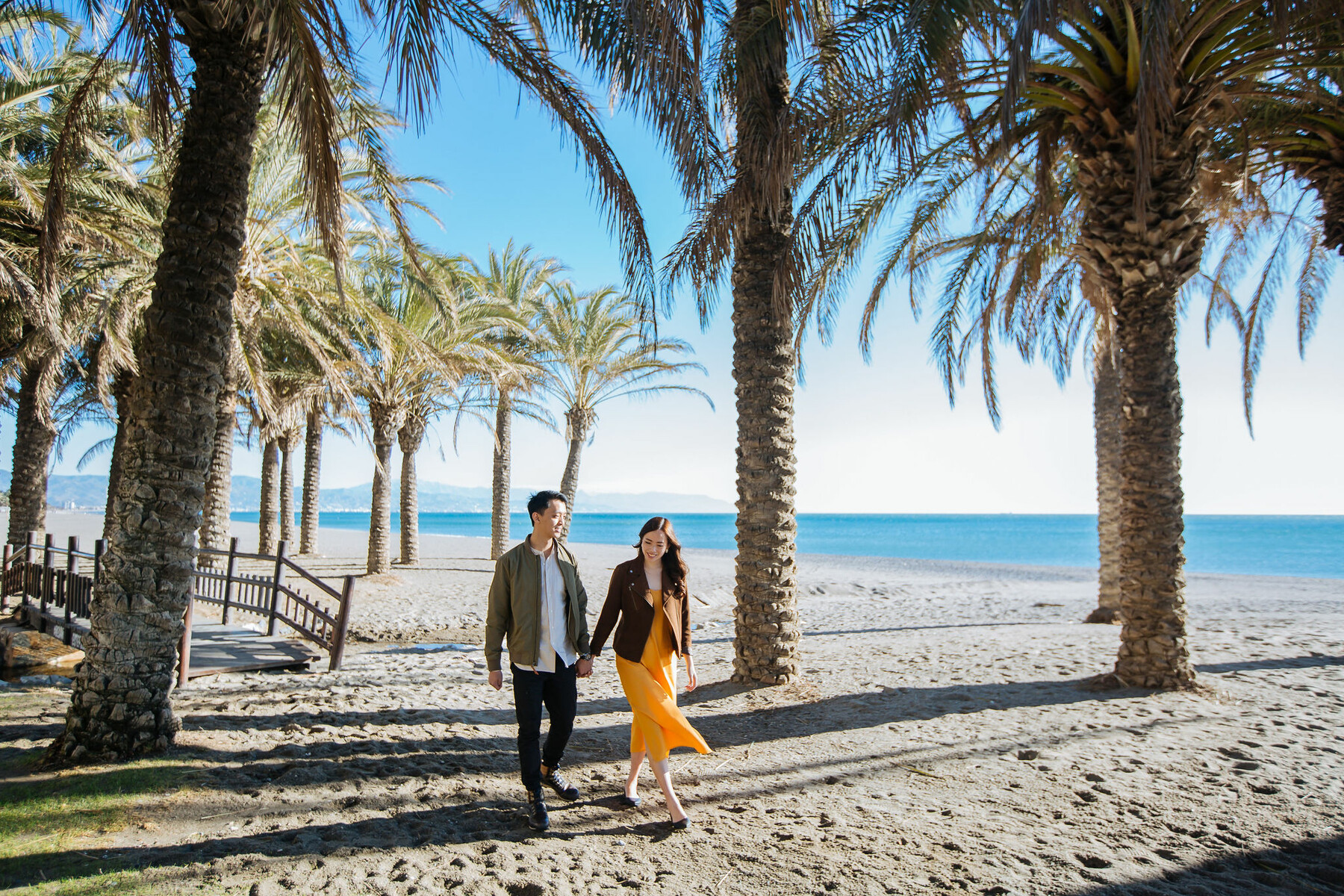 Sesión de fotos de pareja en Málaga