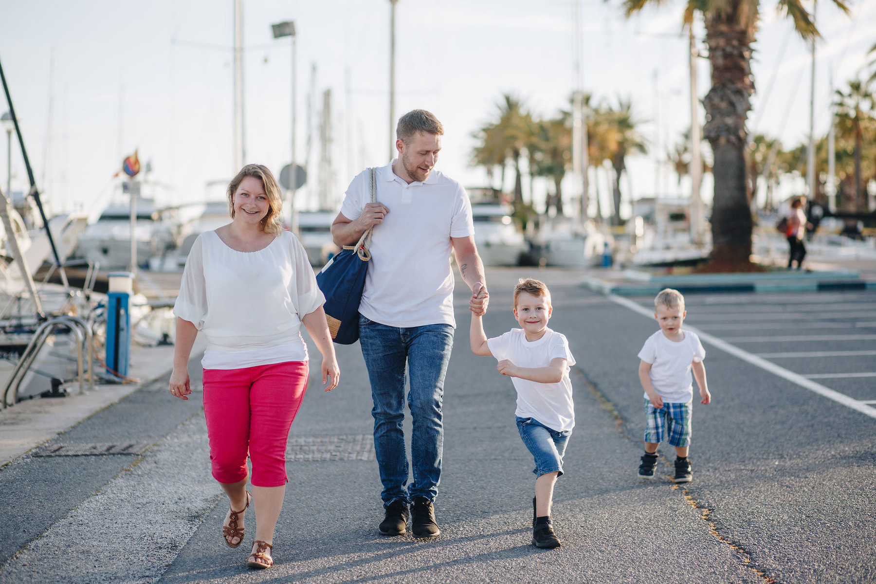 Family photo shoot in Benalmadena