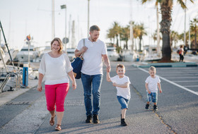 Sesión de fotos de familia en Benalmádena