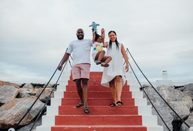 Sesión de fotos de familia en el Puerto Banús, Marbella